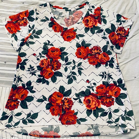 Gorgeous V-neck Tee - Picture 1 of 1